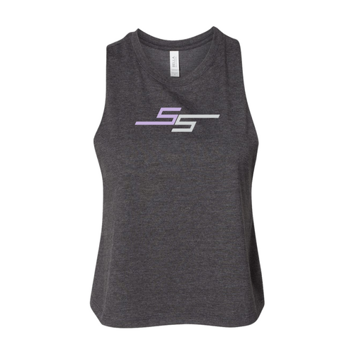 BELLA+CANVAS Women’s Racerback Cropped Tank